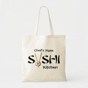 Raw Sushi Organic Planet Reusable Canvas Bags
