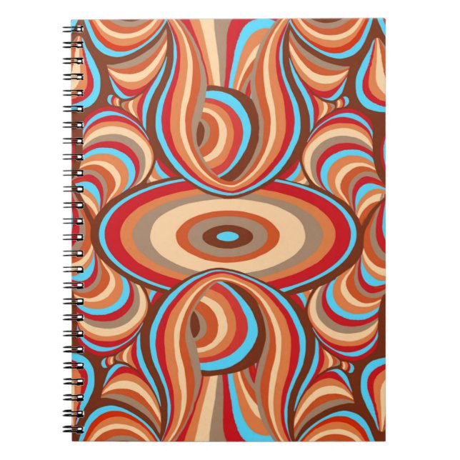 Raw Swirls Notebook (Front)