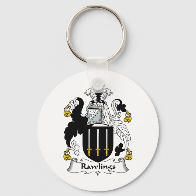 Rawlings Family Crest Keychain (Front)