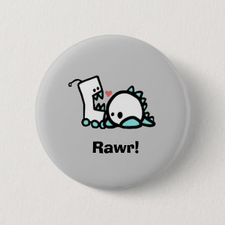 Rawr! 2 Inch Round Button