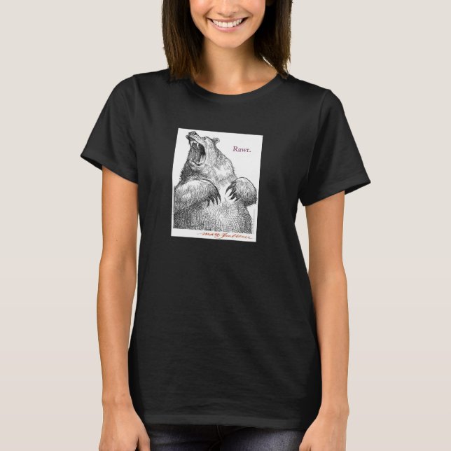 Rawr Bear! Women's T-shirt (Front)