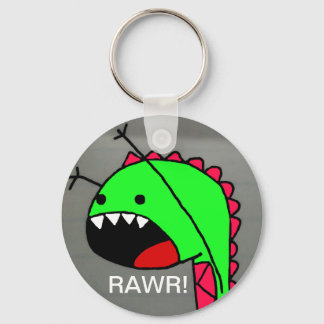 Rawr Dino Keychain