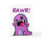 Rawr! Dinosaur Happy Birthday Card