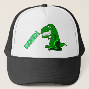 RAWR DINOSAUR TRUCKER HAT