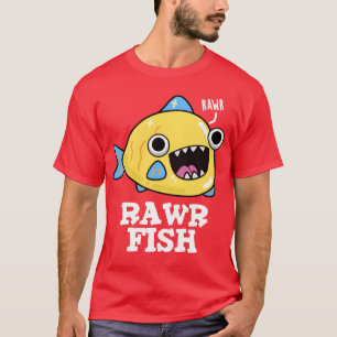 Rawr Fish Cute Animal family T-Shirt