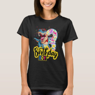 Rawr I'm 3 Cute Kids I Am 3 Boy Dinosaur Birthday T-Shirt