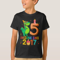 Rawr I'm 5 Kids 5 Year Old 5th Birthday