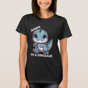 Rawr I'm A Dinosaur Cartoon T-Rex Monster  1 T-Shirt