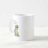 Rawr Means I love you in Dinosaur Coffee Mug (Front Left)