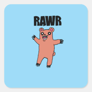 Rawr Sticker