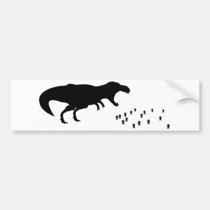Rawr! T-Rex Bumper Sticker