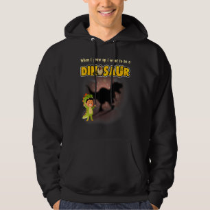 Rawrsome Funny Dinosaur For Toddler Volcano Dino Hoodie