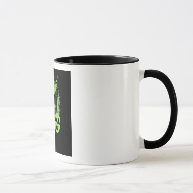 Ray Cat | Nuclear Radiation Warning Mug (Right)