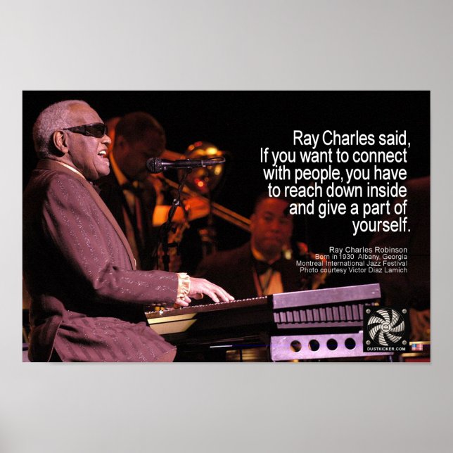 RAY CHARLES ROBINSON POSTER (Front)