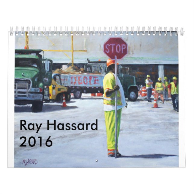Ray Hassard Calendar 2016 Artwork (Cover)