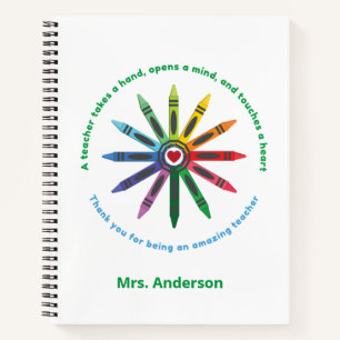 Ray of Crayons / Teacher Appreciation Notebook