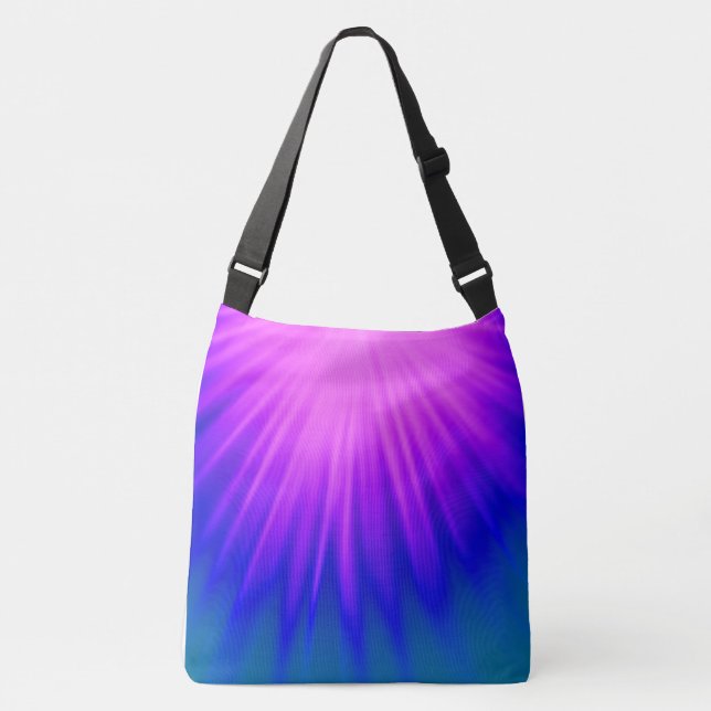 Ray of light - Pink Glow Crossbody Bag (Front)