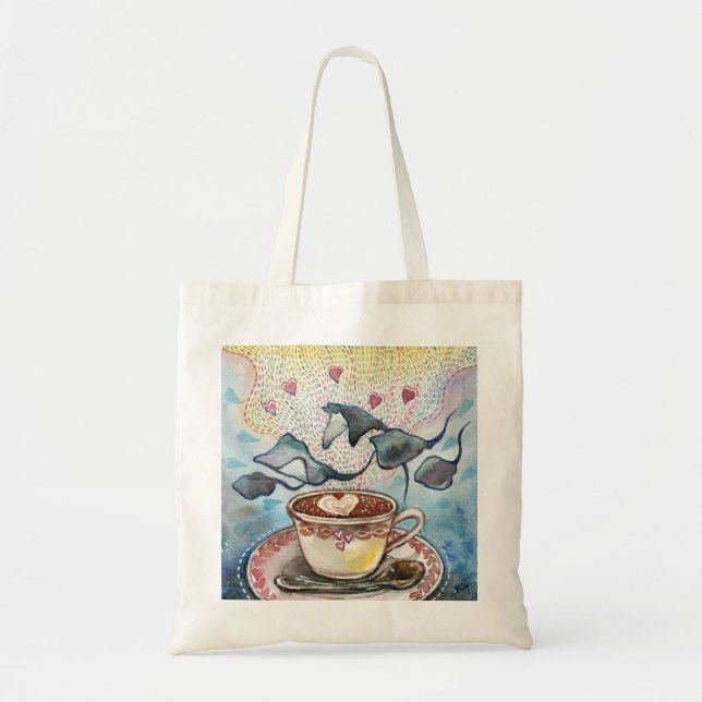 Ray of Love Tote Bag (Front)