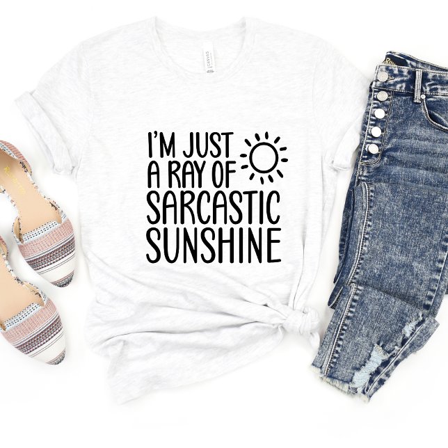 ...Ray of Sunshine Sarcasm Funny Meme T-shirt (Creator Uploaded)