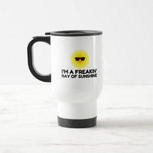 RAY OF SUNSHINE TRAVEL MUG