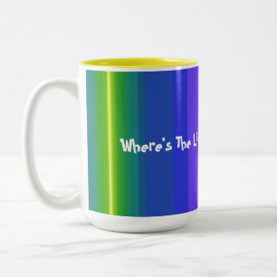 Ray Of Sunshine Two-Tone Coffee Mug