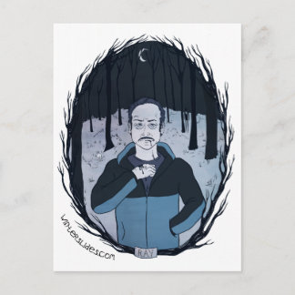 "Ray" Postcard - Winter Slides