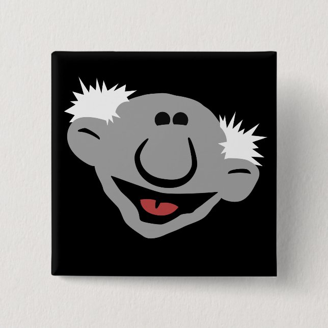 Ray Reviews Square Ray Badge 2 Inch Square Button (Front)