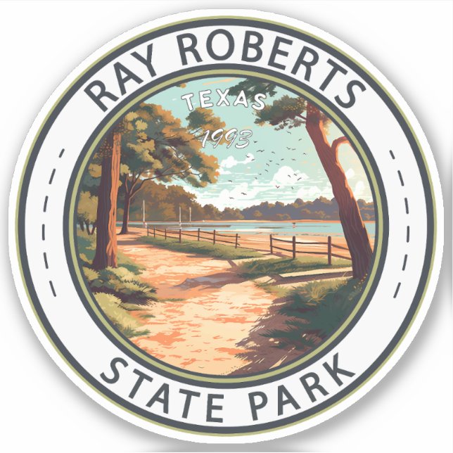 Ray Roberts State Park Texas Badge (Front)