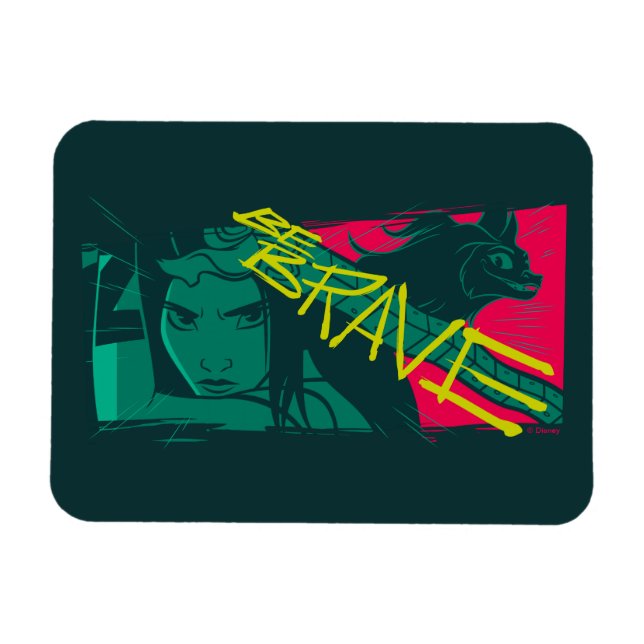 Raya and the Last Dragon - Be Brave Magnet (Horizontal)