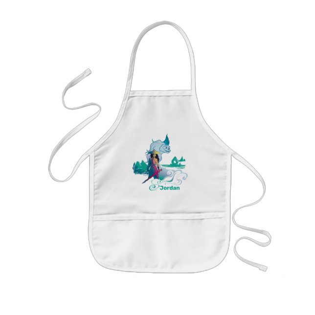 Raya and the Last Dragon Color Pop Kids Apron (Front)