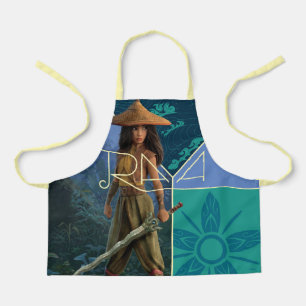 Raya Segmented Collage Apron