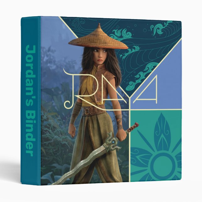 Raya Segmented Collage Binder (Front/Spine)
