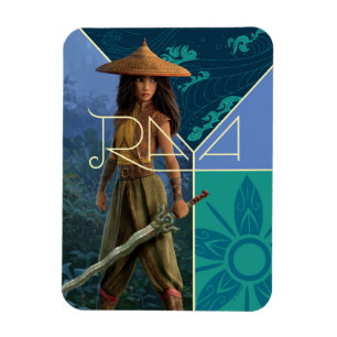 Raya Segmented Collage Magnet