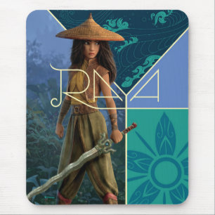 Raya Segmented Collage Mouse Pad