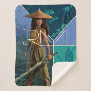 Raya Segmented Collage Sherpa Blanket