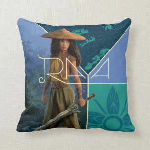 Raya Segmented Collage Throw Pillow