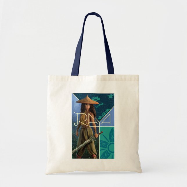 Raya Segmented Collage Tote Bag (Front)