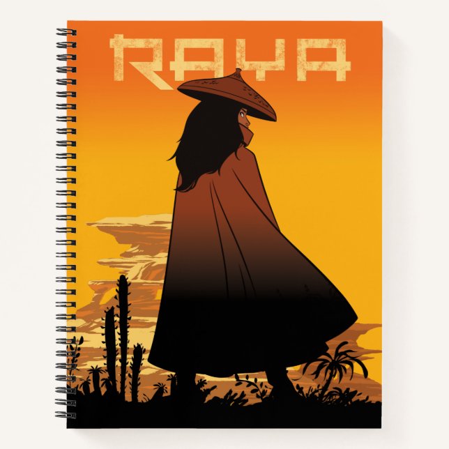 Raya Sunset Graphic Notebook (Front)