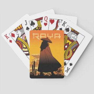 Raya Sunset Graphic Playing Cards