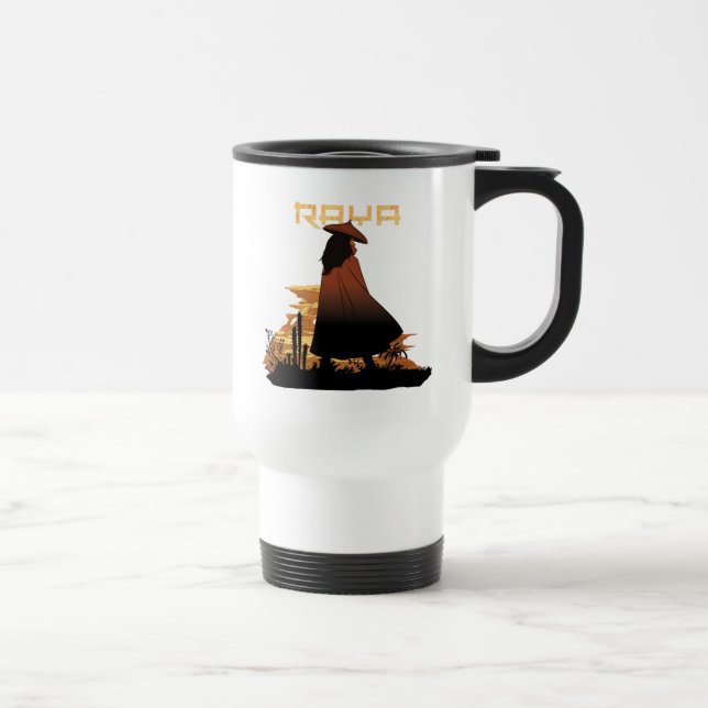 Raya Sunset Graphic Travel Mug (Right)