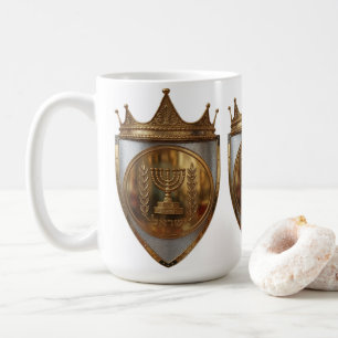Rayel Hebrew Golden Crest Follower  Coffee Mug