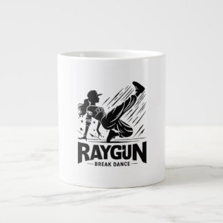 Raygun Raygun breakdancer,breakdancing  Large Coffee Mug