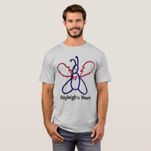 Rayleigh's Heart Butterfly T-Shirt