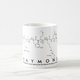 Raymond peptide name mug