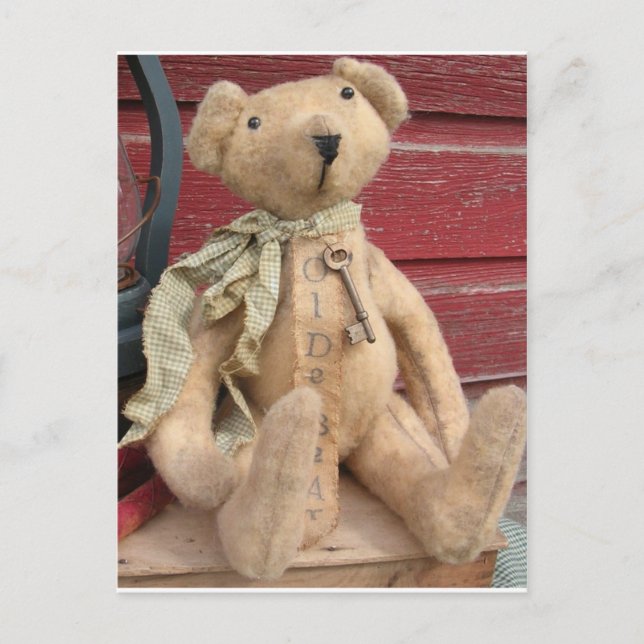Raymond Teddy Bear Postcard (Front)
