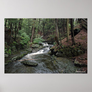 Raymondskill River in the Poconos print 040