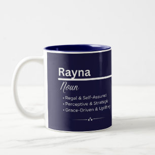 Rayna Personalized Name Coffee Mug