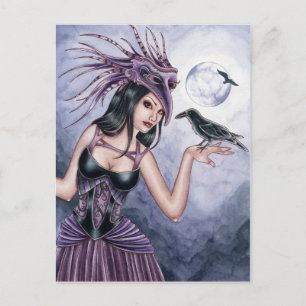 Rayne - Carte postale Raven Witch