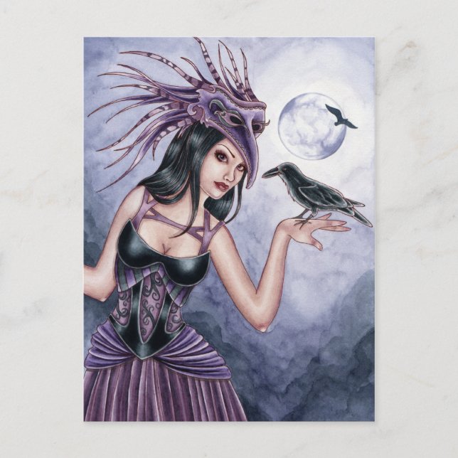 Rayne - Carte postale Raven Witch (Devant)