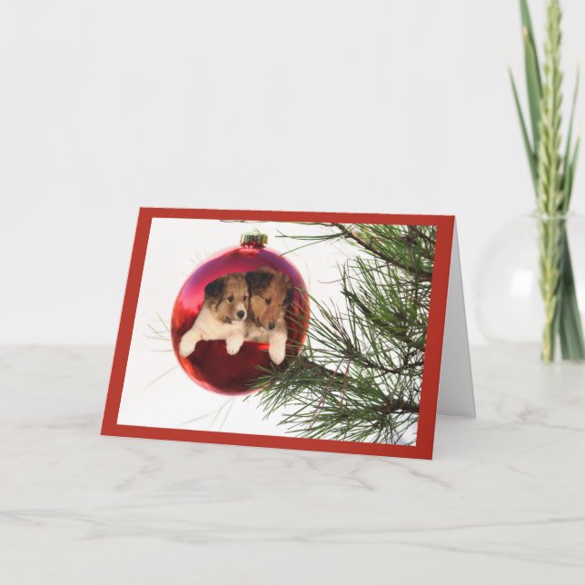 Rayon de Noël Carte Ball pendaison (Devant)